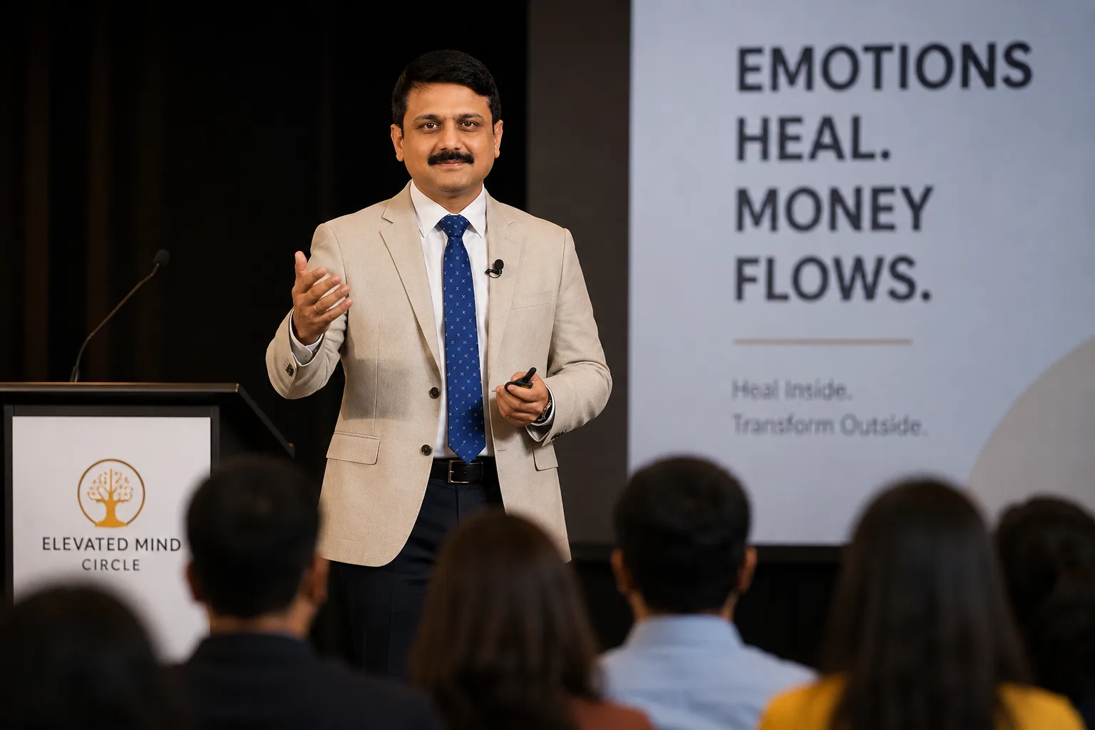 Dr. Amol Harnule conducting a workshop